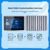 PC industriel tout-en-un capacitif HD Inmei 101 pouces avec écran multi-touch, 8 Go de RAM, stockage 128/256 Go, large plage de tension