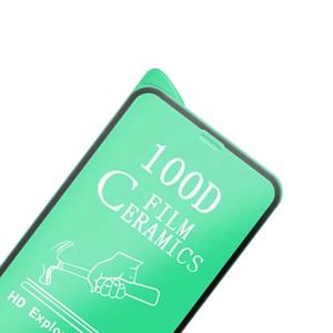 <span class=keywords><strong>Protector</strong></span> de pantalla de cristal transparente de película cerámica 100D para iPhone 13 14 Pro Max - Product Image 2