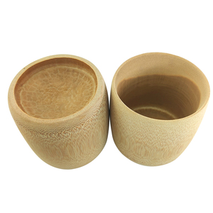 Taza de bambú orgánico Biodegradable, 100% Natural, para beber café, té, venta al por mayor - Product Image 1