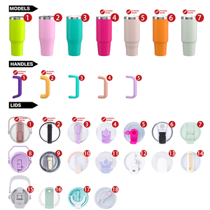 Ly giữ nhiệt du lịch bằng thép không gỉ 40oz, không BPA, có tay cầm và nắp hút, kiểu ODM OEM - Product Image 3