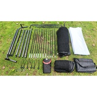 Grande Enceinte d'Entraînement de Golf avec Écran d'Impact, Cage de Frappe Robuste pour l'Entraînement de Swing en Intérieur, Extérieur et Jardin