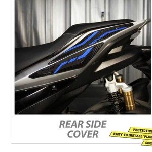 Nouvelles protections latérales arrière en caoutchouc pour moto Yamaha AEROX ancien modèle - Product Image 5