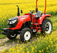 Trattore Agricolo Multifunzionale 4WD con Cambio, Motore Diesel YTO da 50 CV, Potenza Affidabile, Approvato CE EPA, Direttamente dalla Fabbrica