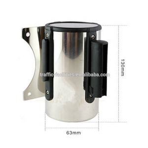 Duvara monte geri çekilebilir kemer kalabalık kontrol payandaları - Product Image 3