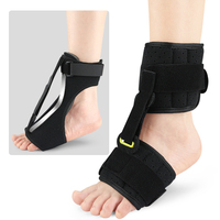 Orthèse de cheville et de pied AFO réglable perforée pour enfants, pour la stabilisation quotidienne du pied