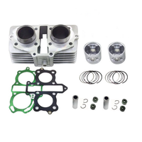 Kit de tubes personnalisés en gros Hon Da CA250 CMX250 CMX250C Rebel250 pièces de moteur de moto segments de piston de cylindre de 53mm