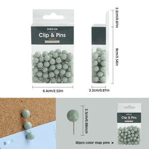 Настраиваемые маленькие цветные пильки с круглой головкой - Product Image 2