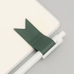 Adhesivo Durable Multifuncional Pen Loop Clip Cable Winder Vegan Leather Pen Holder - Product Image 3