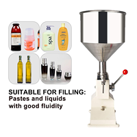 Machine de remplissage manuelle à piston pour liquides et pâtes, idéale pour lotions, cosmétiques, shampoings, crèmes, miel et détergents – Offre Spéciale