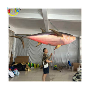 أسماك التونة البحرية القابلة للنفخ حسب الطلب ، أسماك قابلة للنفخ مع ضوء Led - Product Image 1