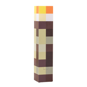 My World Pixel Torch Toy Glow Game Night Surrounding Wall Hanging Decoration Plastic Atmosphere Torch para derivados de animación - Product Image 5
