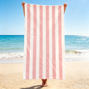 Toallas <span class=keywords><strong>de</strong></span> Playa <span class=keywords><strong>de</strong></span> Microfibra Suave con Diseño Tropical, Secado Rápido, Estilo Cabana, para Adultos, con <span class=keywords><strong>Rayas</strong></span> Impresas, OEM - Product Image 2