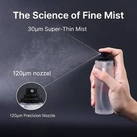 Spray Fixateur de Maquillage Personnalisé avec Logo 100ml Brume Ultra Fine Fini Visage Marque Privée Résistant à la Transpiration et à l'Eau pour la Vente en Gros