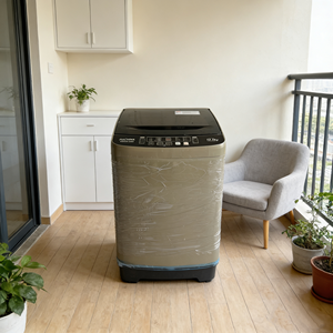 <span class=keywords><strong>Lave</strong></span>-<span class=keywords><strong>linge</strong></span> séchant électrique domestique entièrement automatique à tambour ondulé, ultra économique, prise UK/EU, boîtier en plastique, capacité 12 kg - Product Image 1