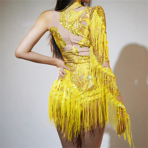 <span class=keywords><strong>Tuta</strong></span> con nappine femminile con abito da spettacolo teatrale a una manica per abbigliamento donna Monokini body carnevale Jouvert Monday Wear - Product Image 6