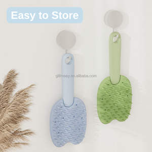 Brosse de toilettage double face pour animaux de compagnie, peigne de massage pour chat et chien, brosse pour enlever les poils pour poils longs ou courts, chaton, chiot - Product Image 4