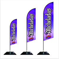 Base carrée pour drapeau publicitaire de plage, support de mât de drapeau pour drapeaux en forme de goutte d'eau, plume ou carrés