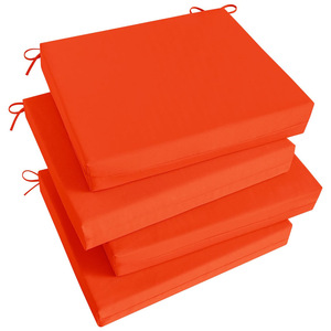 Cojín de esponja de alta densidad acolchado personalizado, almohadilla para silla de verano para exteriores, impermeable, a prueba de sol, rectangular, silla de oficina larga para sentarse 100% - Product Image 1