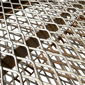 Special Supply Aluminum Alloy Expanded Metal <b>Mesh</b> Diamond Hole Shape for Decoration/Ceiling Customizable Via Bending Cutting - Product Image 4