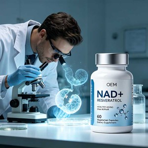 Capsules molles OEM NAD Trans-Resvératrol Liposomal Nicotinamide Riboside Berbérine Acide Hyaluronique 500mg pour adultes – Compléments pour la peau - Product Image 4
