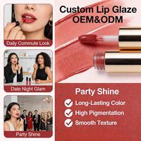 Rouge à lèvres mat personnalisé avec logo d'usine, 12 couleurs, nude, rouge, longue tenue, velours, waterproof, gloss à lèvres tendance, végan, hydratant