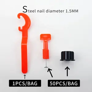 Hot Sales Floor Tile Leveling Spacers Tools T Shape Factory Price Tiles Clips Leveler System