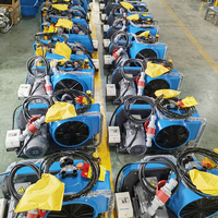 Compresseur d'air respirable GDR-150E 150L/min 350 Bar 4500PSI SCBA Plongée sous-marine Lutte contre l'incendie Portable Haute Pression à Piston