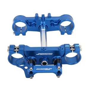 JFG OEM Customized CNC Aluminum Alloy Motorcycle Triple Tree Clamps