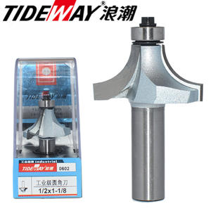 Filetschneider Hartmetall 2 Schneidkanten 65HRC Holzbearbeitungswerkzeug Trimmen Elektromechanische Holzfräs- und Graviermaschine OEM/ODM - Product Image 2