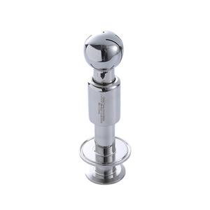 Manufacturer Supplies Sanitary Stainless Steel <b>Quick</b>-Release Cleaning Balls 304 Pin-Type <b>Clamp</b> for Pipe Dredging Agents - Product Image 1