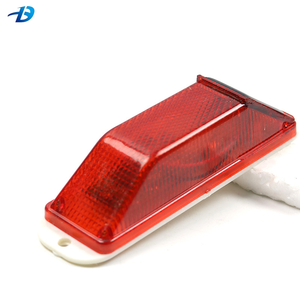 Năng lượng mặt trời nhấp nháy cảnh báo ánh sáng ban đêm eo đèn ABS nhấp nháy nhấp nháy màu đỏ vàng Dễ dàng cài đặt cho đường lái xe Dock - Product Image 2