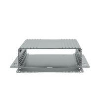 Boîtier en aluminium extrudé 149*38mm avec bride de montage à fentes pour fixation murale, boîte de projet sur mesure
