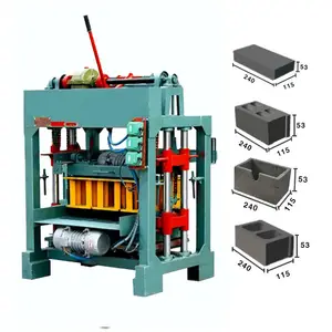 Máy Làm Gạch Khối Rỗng Bán Chạy Với Giá Thấp Cho Máy Làm Gạch Khối Bê Tông Xi Măng Phổ Biến Năm 2022