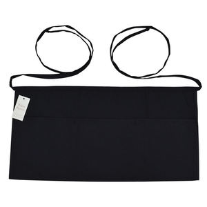 Tablier de Serveur/Serveuse Noir à 3 Poches – Tabliers Courts pour Restaurant - Product Image 4