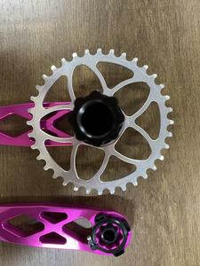 Juego de Bielas y Plato para Bicicleta de Montaña, Eje de Aleación DUB de 165/170/175 mm, Montaje Directo, Eje de Bielas Hueco para Bicicleta de Trail, DH, AM, XC, para <span class=keywords><strong>Shimano</strong></span> y SRAM - Product Image 5