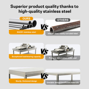 Table <span class=keywords><strong>de</strong></span> cuisine en acier inoxydable 304 <span class=keywords><strong>de</strong></span> haute qualité, tables commerciales en acier inoxydable 201, table <span class=keywords><strong>de</strong></span> travail en acier inoxydable <span class=keywords><strong>de</strong></span> qualité alimentaire - Product Image 3