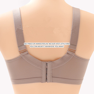 حمالة صدر نسائية مثيرة مريحة جيدة التهوية بدون أسلاك بحجم كبير - Product Image 4