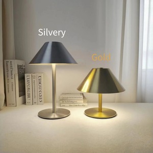 Lámpara de <span class=keywords><strong>Mesa</strong></span> Táctil Inalámbrica, Lámpara de Escritorio LED con 3 Temperaturas de Color Regulables, Lámpara de Noche Recargable Portátil para Decoración del Hogar y Oficina - Product Image 2