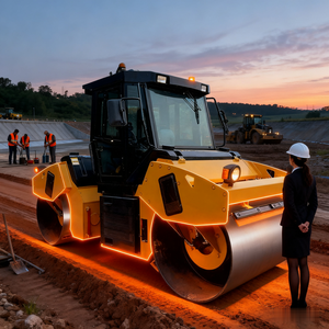 Easy Operate 4km h Vibratory <b>Roller</b> Diesel Asphalt Hand <b>Mini</b> Compaction Road <b>Roller</b> - Product Image 1