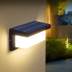 가정 정원 잘 고정된 스테인리스 램프 태양 에너지 운동 측정기 led 외부 옥외 방수 점화