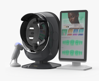 Analyseur de peau 3D AI K57 Plus avec sonde portable, scanner multispectral indépendant du visage et du cuir chevelu pour salon de beauté
