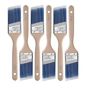 Ensemble de <span class=keywords><strong>peinture</strong></span> en bois plastique de qualité industrielle, personnalisable, OEM, avec des poils en bois pour l'application de <span class=keywords><strong>peinture</strong></span> murale - Product Image 1