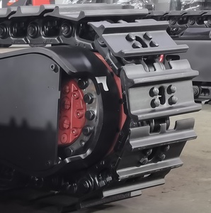 Người bán tốt nhất tải 5 tấn Kích thước tùy chỉnh <span class=keywords><strong>Crawler</strong></span> Chassis gắn động cơ thủy lực theo dõi khung gầm theo dõi tàu sân bay nền tảng - Product Image 5