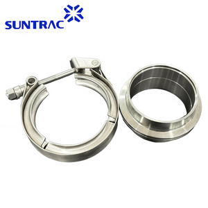 Nhanh chóng phát hành thép không gỉ V ban nhạc kẹp t-bolt loại ống xả mặt bích khớp nối inch kết nối Metric Ống kẹp Clip - Product Image 6