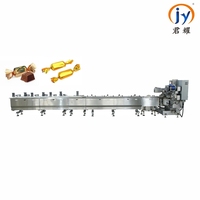 Machine d'emballage et d'alimentation entièrement automatique pour bonbons solides à double torsion, enveloppeuse de chocolat