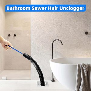 Escova Flexível de Nylon para Drenagem de Esgoto e Limpador de Tubos Longo para Cozinha, Pia, Chuveiro e Banheira, para Remover Entupimentos de Cabelo. - Product Image 6