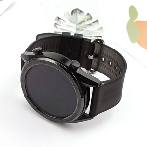 Bracelet en silicone 22mm pour <span class=keywords><strong>Samsung</strong></span> <span class=keywords><strong>Galaxy</strong></span> Watch 46mm <span class=keywords><strong>Watch3</strong></span> <span class=keywords><strong>45mm</strong></span> Gear S3 Huawei GT 2 Bracelet de poignet respirant à dégagement rapide - Product Image 6