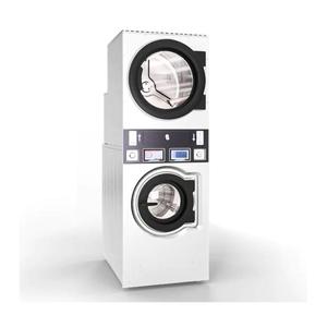15kg Commercial Stackable and Dryer, Floor-Saving <b>Suspended</b> Laundry System: Your Solution for Compact - Product Image 3