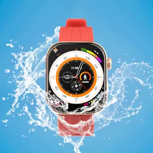 새로운 디자인 Hello W2 Smartwatch 1.95 인치 OLED 고화질 화면 4Gb 로컬 메모리 로컬 음악 재생 스포츠 팔찌 S9
