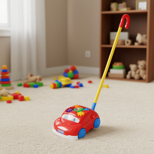 Towable <b>Car</b> <b>Push</b> Pull Toy 23Cm With Gears For Kids Walkers - Product Image 3
